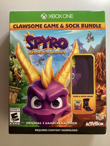 Xbox spyro regnited trilogy - xbox,