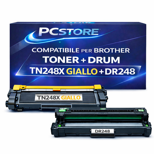 Pcstore kit tn248xl giallo - tn248xl, +