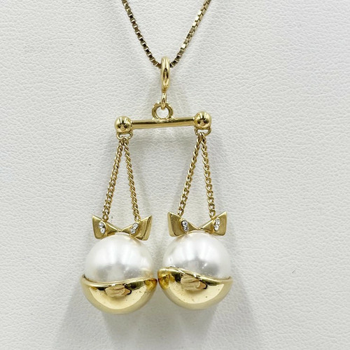 Collana zodiaco fendi - fendi, oro