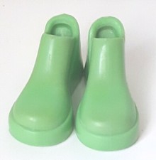 Winx Club Stivali Scarpe Verdi BAMBOLA 32 CM. Rainbow VINTAGE Doll Shoes 