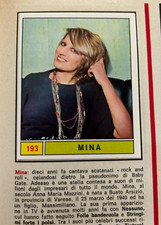 FIGURINA N.193 MINA CANTANTI