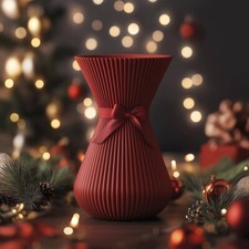 VASO DECORAZIONE NATALIZIA CON