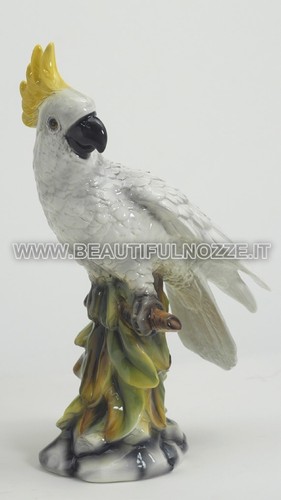 Pappagallo cacatua ceramica - cacatua,