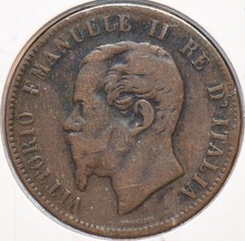 Italy 1863 10 Centesimi 150952