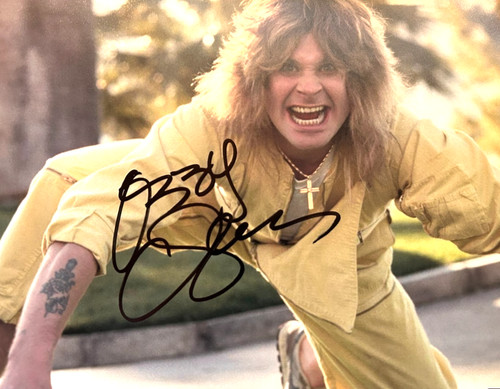 Ozzy osbourne autografo - osbourne,
