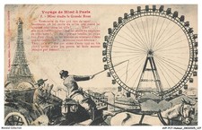 AVPP17-1018-HUMOUR - Viaggio Di Mimi A Parigi - Mimi Studia La Grande Ruota