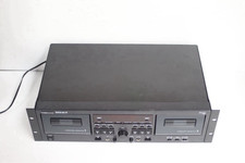 TASCAM 202MKV Dual Cassette Deck Lettore Registratore Audio Professionale Tes...