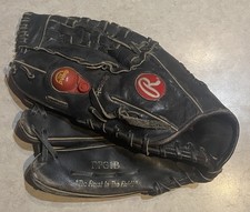 Guanto da baseball vintage Rawlings The Pump by Reebok Guanto Mitt RPG1B LHT
