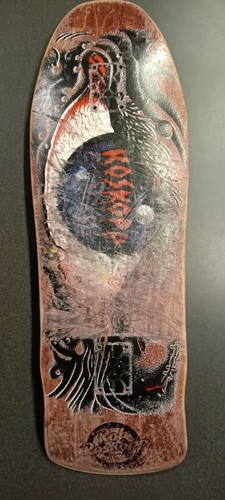 Vintage skateboard santa - vintage,