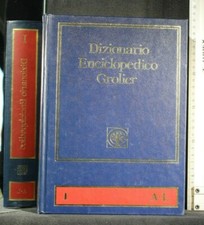DIZIONARIO ENCICLOPEDICO GROLIER. 2 Volumi. AA.VV. Grolier hachette.