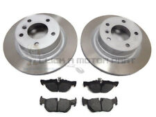 BMW E88 120d 120i 118i 118d CABRIO 2008-2014 SET 2 DISCHI FRENO E PASTIGLIE POSTERIORI