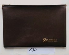 Borsa Borsello BMW porta documenti auto moto EPOCA fintapelle anni 70 cm 31x21 