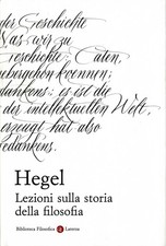 Hegel lezioni sulla storia - sulla,