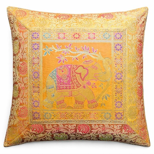 Copricuscino elefante broccato