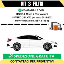 Kit 3 Filtri Tagliando per