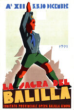 FASCISMO - PATRONE - FUTURISMO - Genova, Sagra del Balilla - NV - SG368