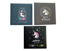 Album Fotografico Unicorni 200 foto a tasche 10x15 con Memo Album Unicorno, 1 pz