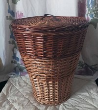 CESTA in VIMINI con COPERCHIO