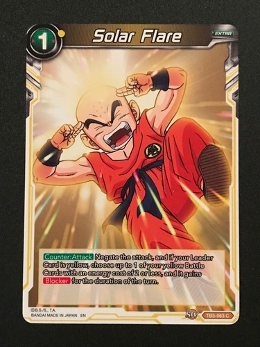 Dragonball super solar flare - super:,