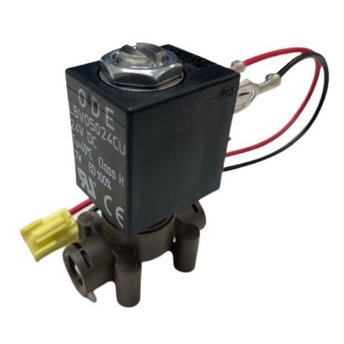 Elettrovalvola con tubo - , per