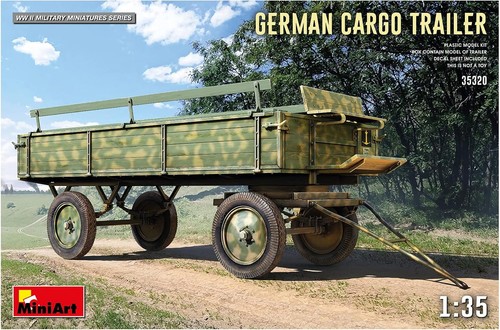 Miniart tedesco rimorchio - 1/35,