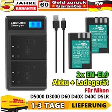 2x batteria 7.2V ENEL9 EN-EL9A