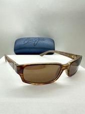 Occhiali da sole Maui Jim MJ 220-10 ATOLLO MARRONE CORALLO/HCL BRONZO 56-17-135