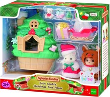 SYLVANIAN FAMILEIS 5822 CASETTA ALBERO DI NATALE BABY SANTA