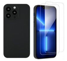 Coque Noir iPhone 6 6S 7 8 X