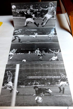 4 foto originali Juventus VS Bordeaux Azione di gioco Platini Boniek Rossi gol