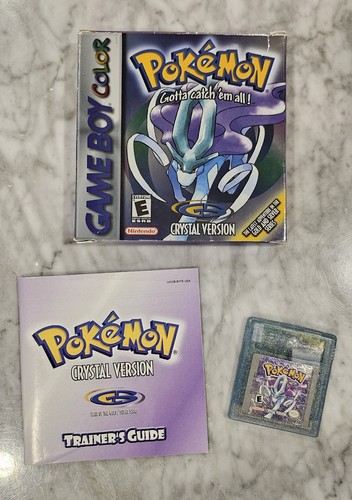 Pokemon crystal gameboy - crystal, (gameboy