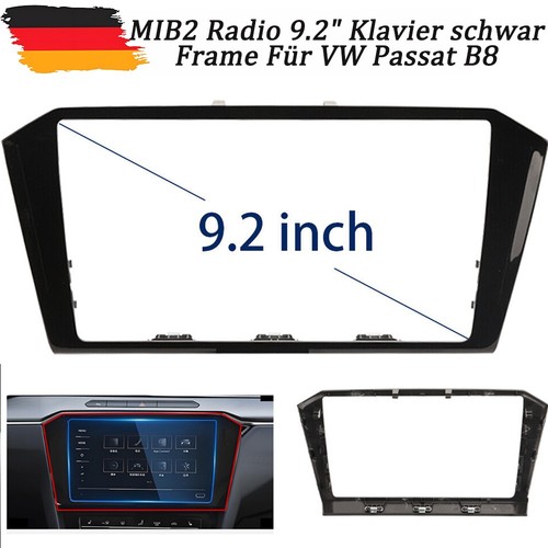 Radio mib2 pianoforte - 9,2",