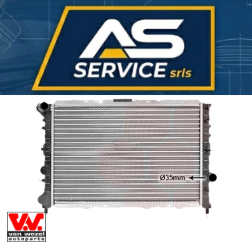 Van wezel 01002057 radiatore - van,