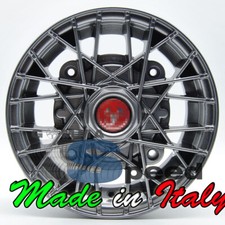 Ruote complete Abrt Fiat vecchia 500 OLD 126 cerchi 4x190 699 SL gomme 145/70/12