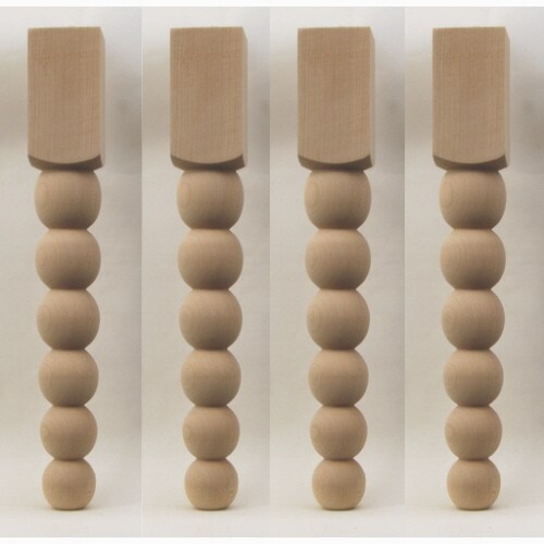 Gambe legno stile bobina - 4,