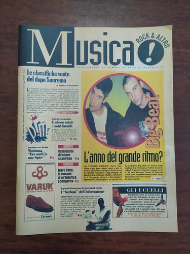 Rivista musica rock altro - rock,