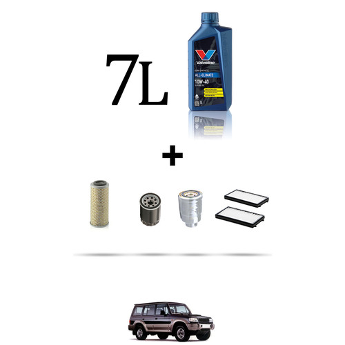Hoffcar kit tagliando filtri - kit,