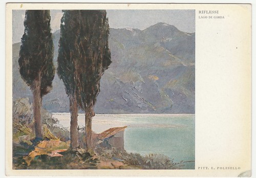 Riflessi lago garda - riflessi,