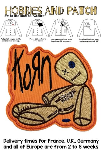 Patch korn metal - patch,