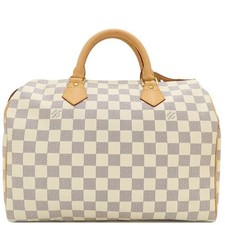 Louis Vuitton Speedy 30 Damier Azur Canvas White usato manca il lucchetto...