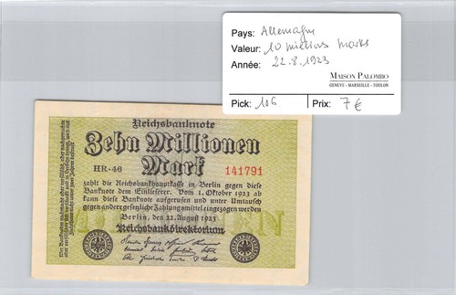 Banconota germania 10 - banconota,