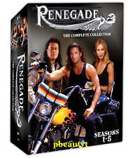 RENEGADE The Complete Series (DVD, Seasons 1-5, 110 episodes) NEW
