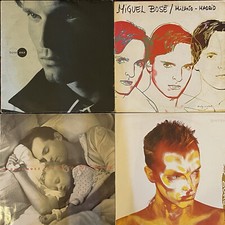 MIGUEL BOSE 4  LP VINILE XXX / MILANO MADRID / LOS CHICOS NO LLORAN / BANDIDO