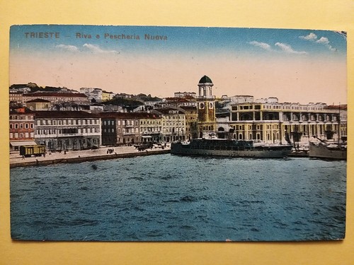 Trieste riva e - e, pescheria