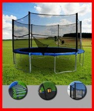 Trampolino elastico con rete - con,