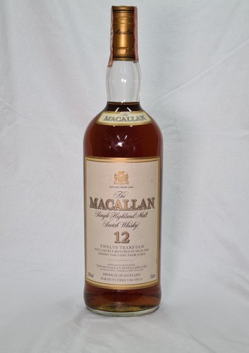 Macallan years old - 12, scotch