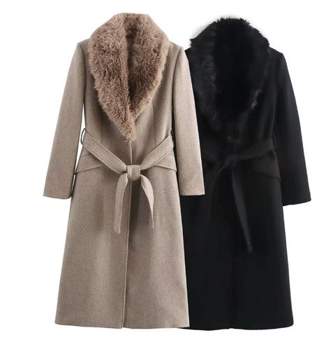 Cappotto risvolto maniche - risvolto,