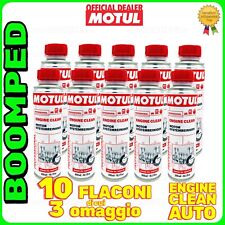MOTUL ENGINE CLEAN Additivo Pulizia Lavaggio Olio Motore auto 10x300ml 10MO46
