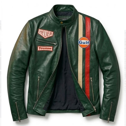 Giacca motociclista uomo - giacca,