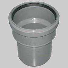 RACCORDO DI PASSAGGIO PVC-PP RIDUZIONE - M 90 PP X F 100 c/guarn.